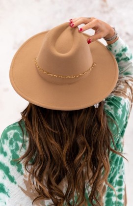 Chapeau MIHAO camel