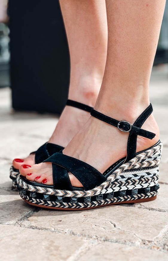 Black MANDY sandals - Sandals Alma en Pena shoes - Boutique Keva