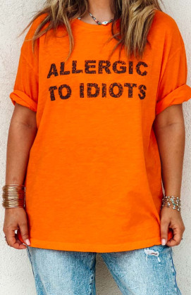 Orange EDGARD short-sleeved t-shirt