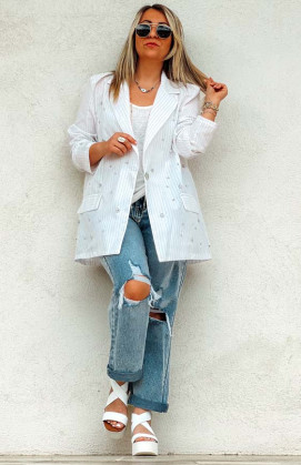 White NINA jacket