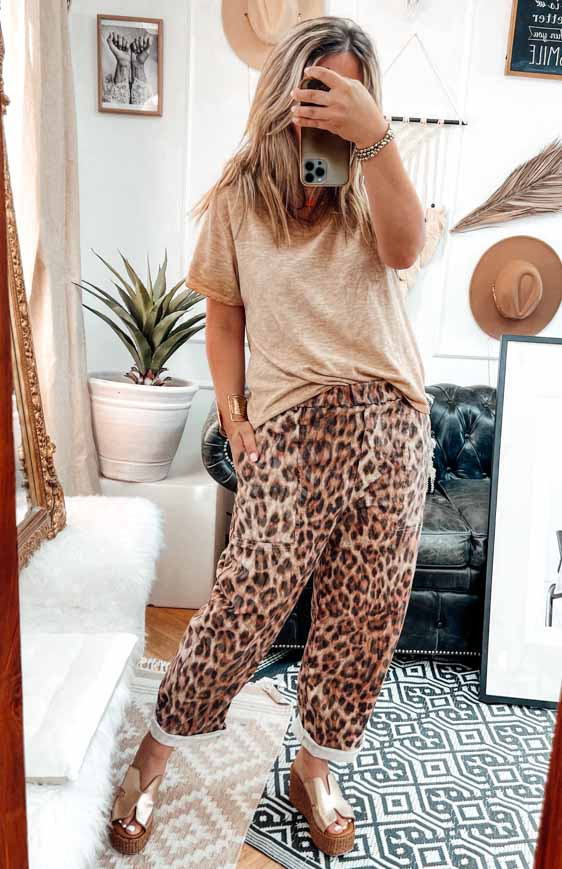 Leopard ELTON pant