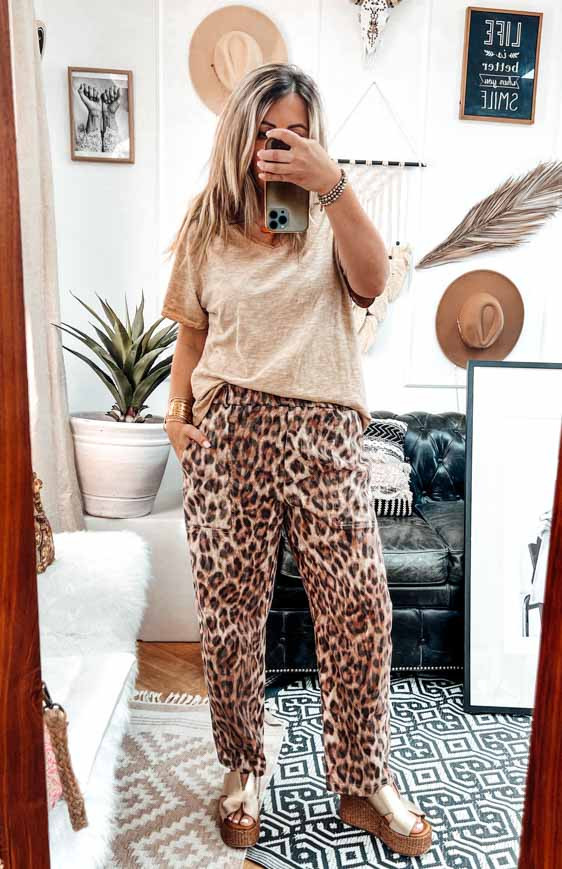 Leopard ELTON pant