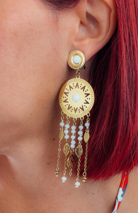 Golden ISOU earrings