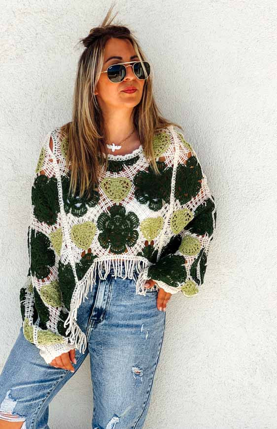 Pull IBERIS court vert