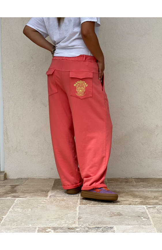 Coral SPANISH jogging suit