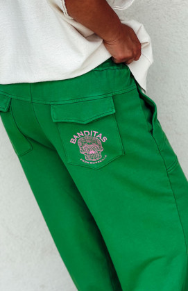 Green SPANISH jogging suit