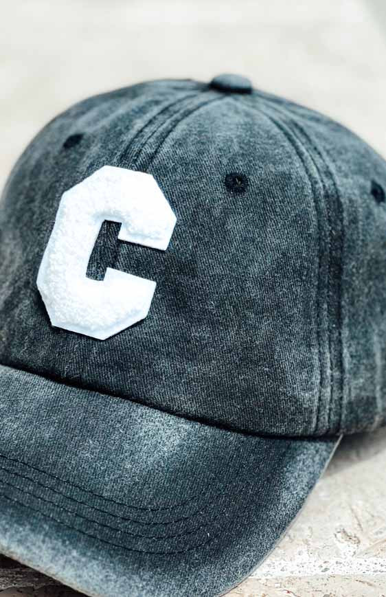 Casquette CALIFORNIA noir vintage