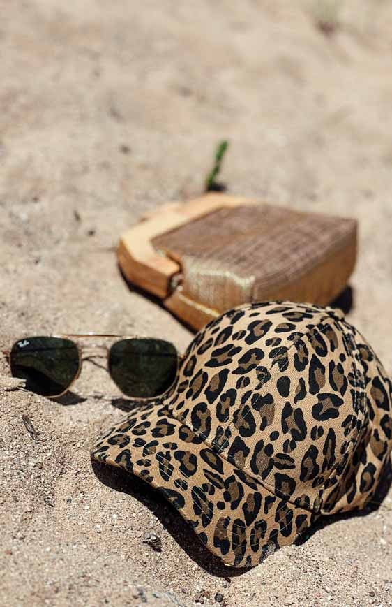 Casquette ZAO léopard