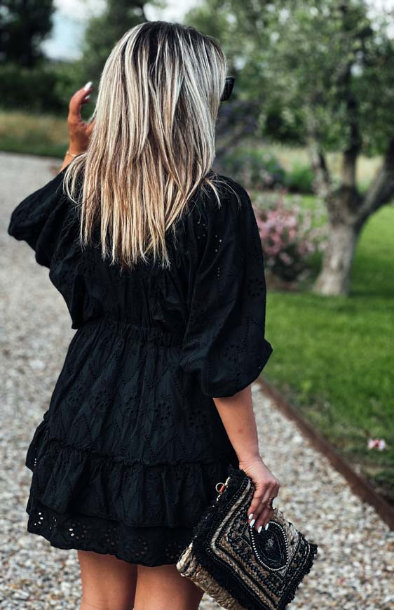 Black MIA short dress