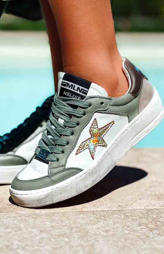 Khaki CORSICA sneakers