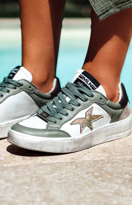 Khaki CORSICA sneakers