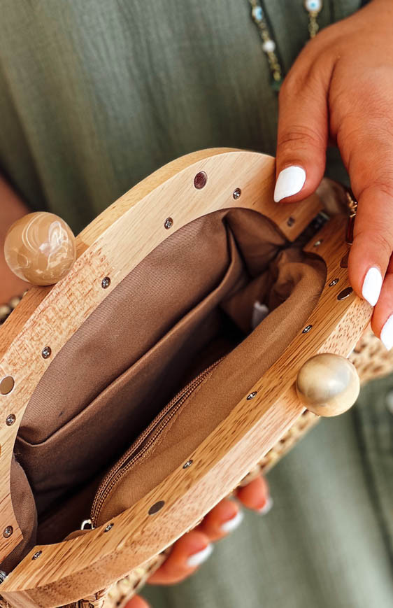 Pochette SUZON camel