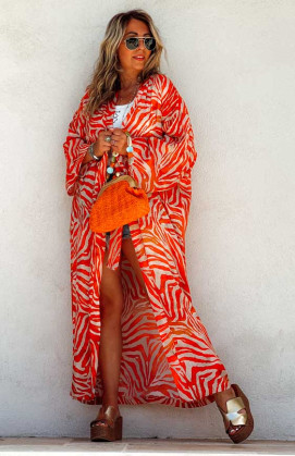 Orange TAM kimono