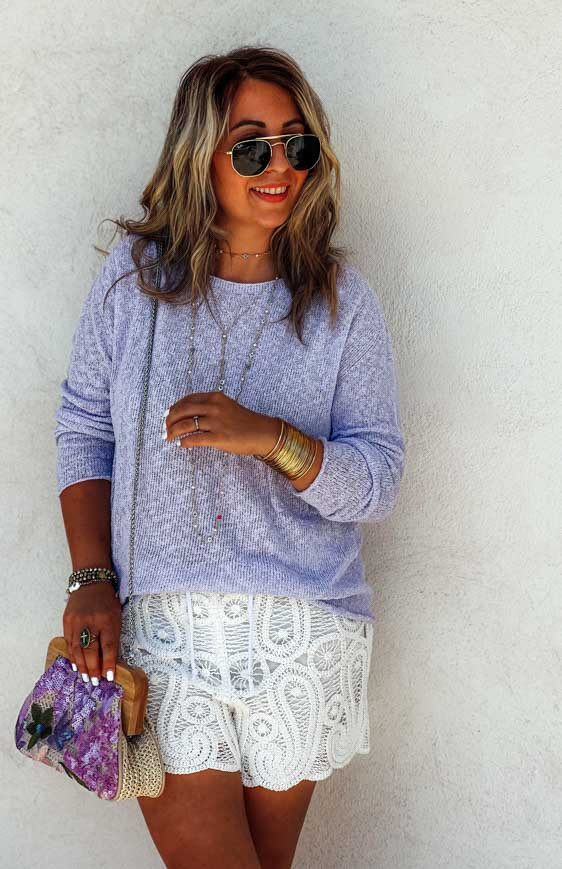 Lilac BOBBIE pullover