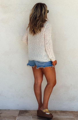 Beige BOBBIE pullover