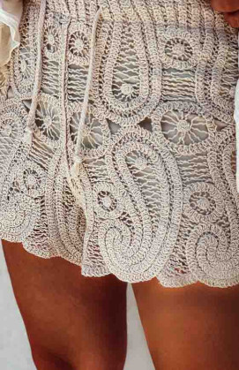 Beige GUILLAUME shorts