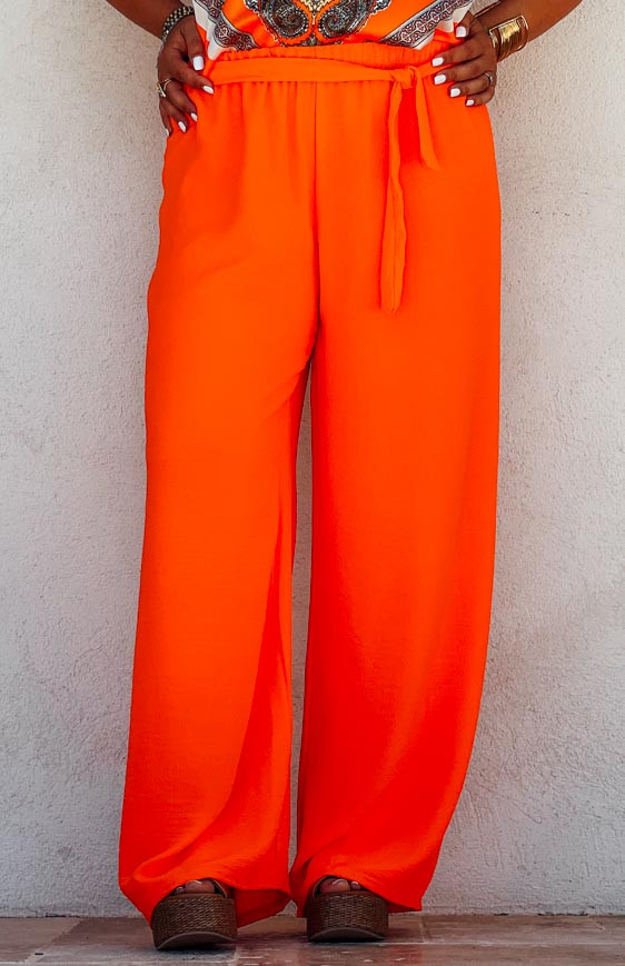 Pantalon BRIAC orange