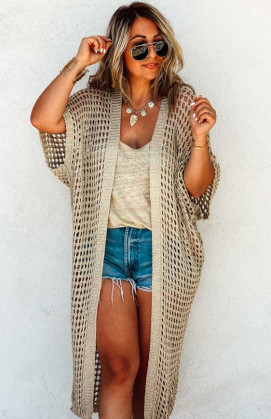 Long NATEO cardigan