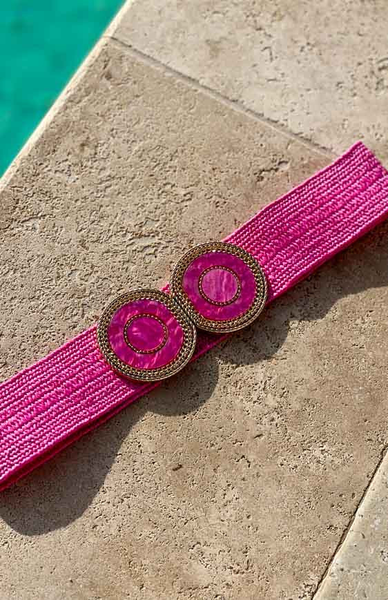 Pink DOMINKA belt