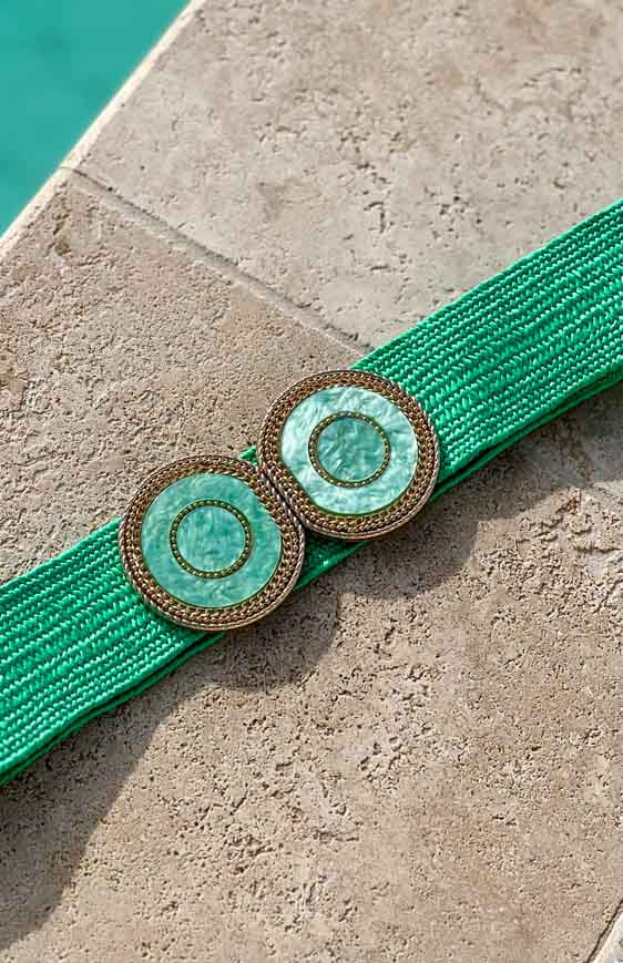 Ceinture DOMINKA verte