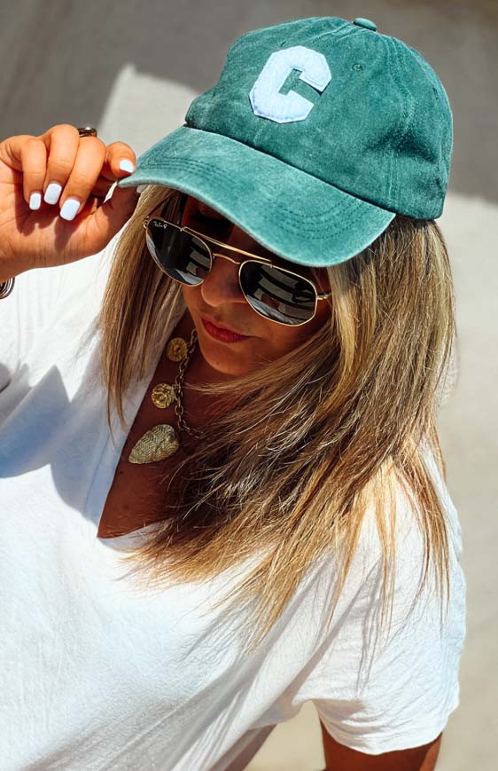 Casquette CALIFORNIA vert vintage