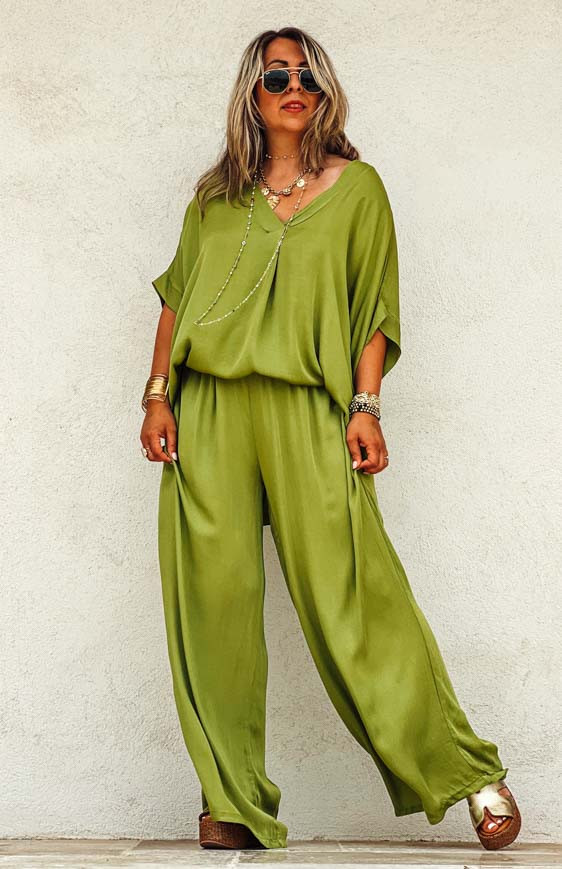 Green NOÉ pants