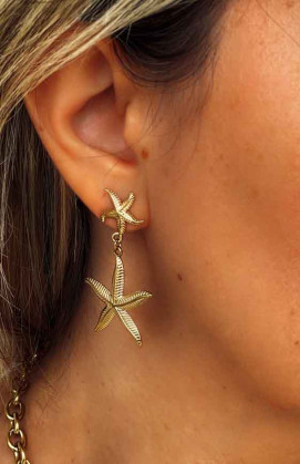 Gold YEVA earrings
