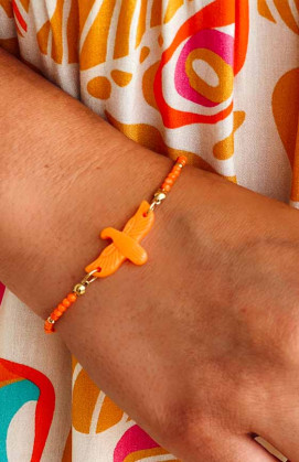 Orange EGOR bracelet