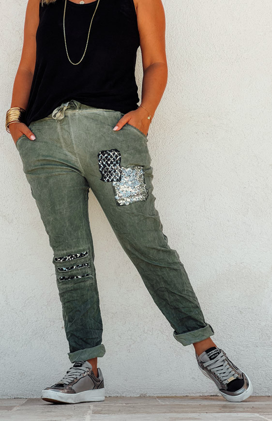 Pantalon JARED kaki