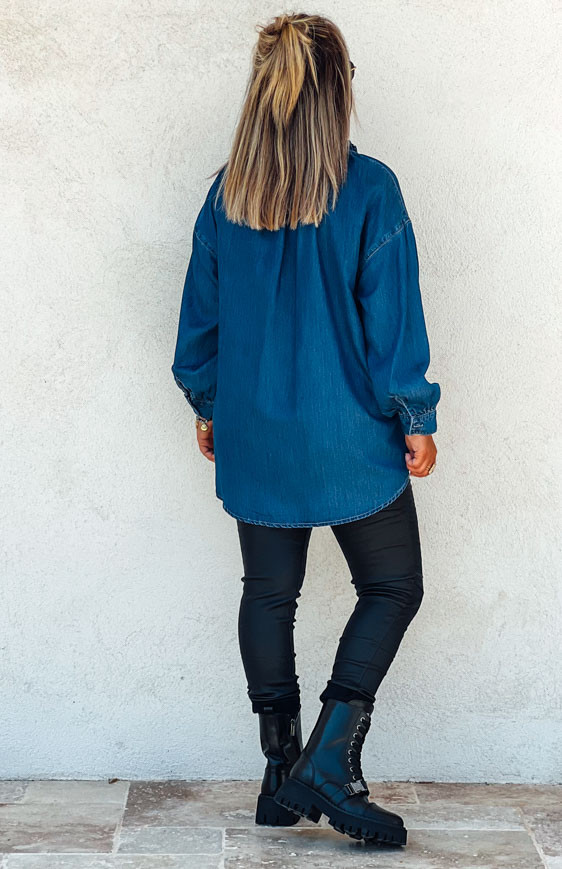 Dark blue LUDY tunic