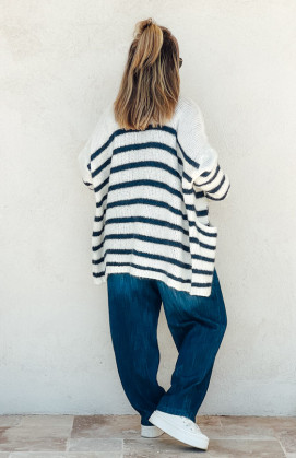 Dark blue FRANCESCO cardigan