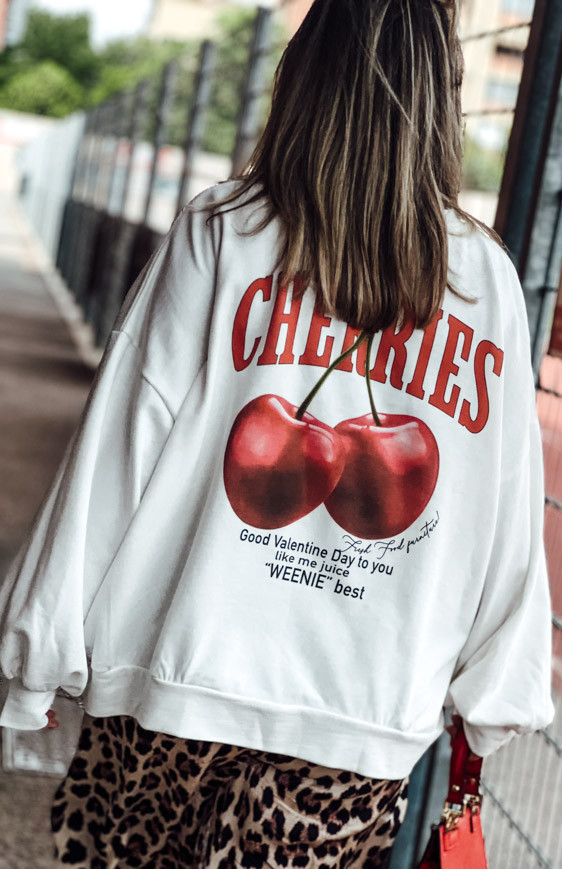 Cherry SIXTINE sweat