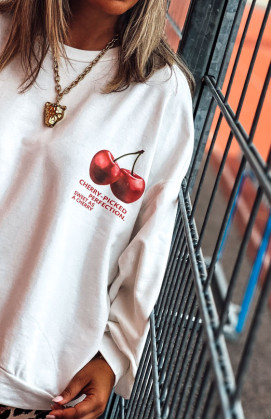 Cherry SIXTINE sweat