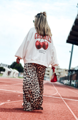 Cherry SIXTINE sweat