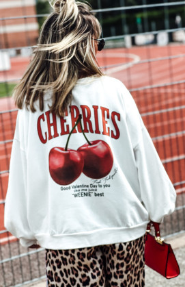 Cherry SIXTINE sweat