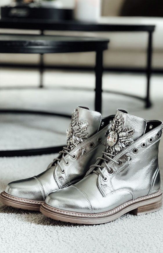 Silver MADISON boots