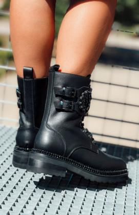 Black BERCY boots