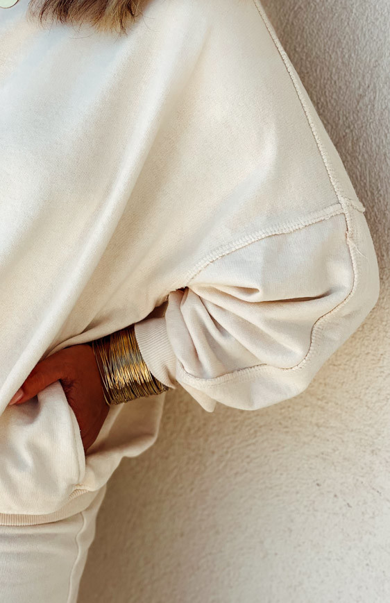 Light beige GERMANO sweat