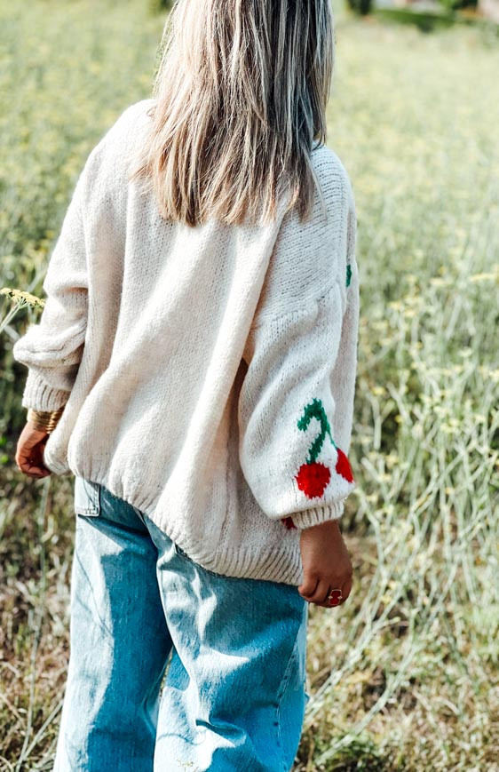 Beige MARTIN cardigan