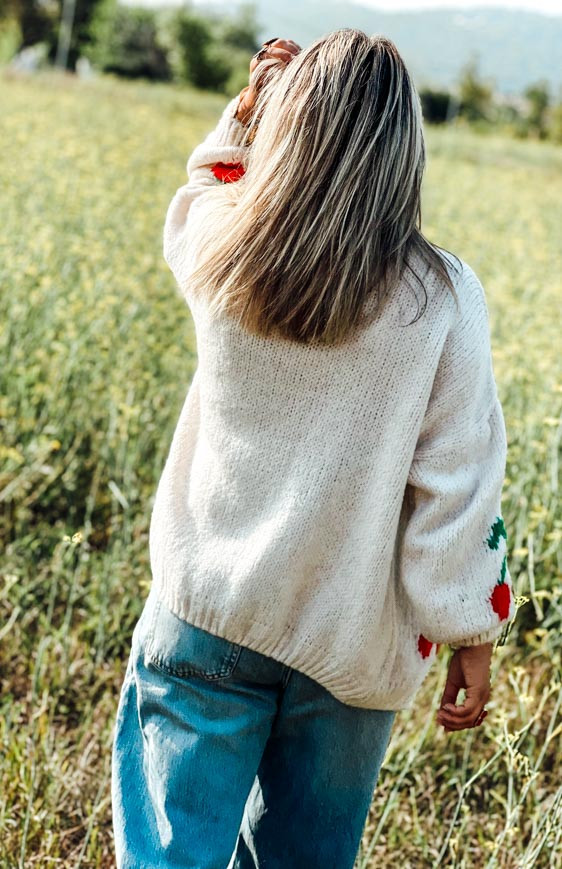 Beige MARTIN cardigan