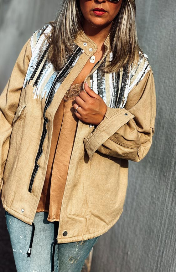 Camel SASHA jacket