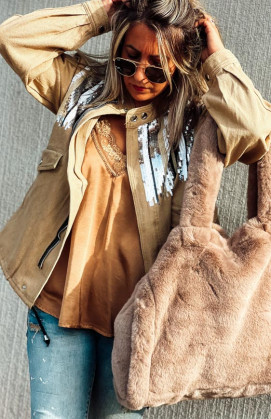 Camel SASHA jacket