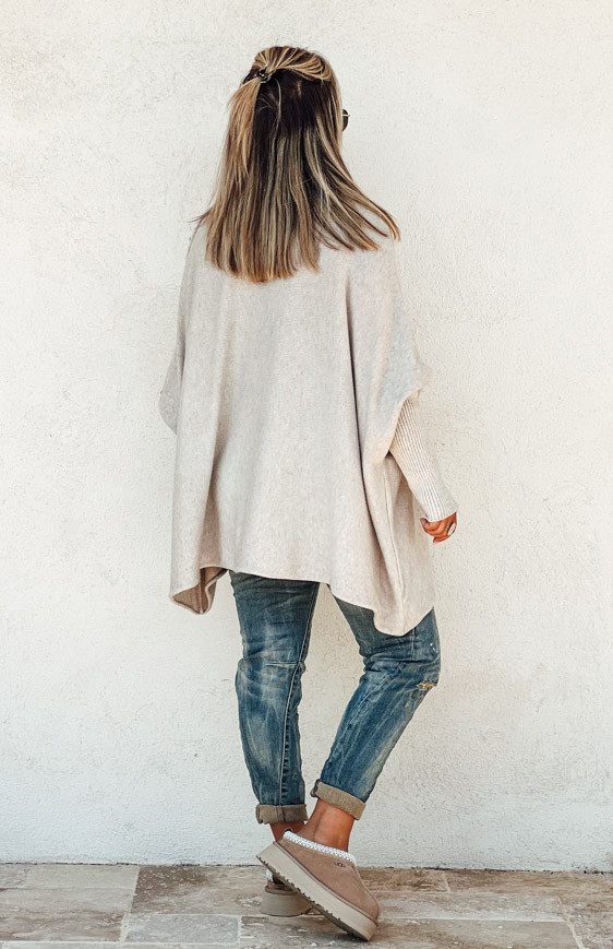 Pull ROMEO long beige