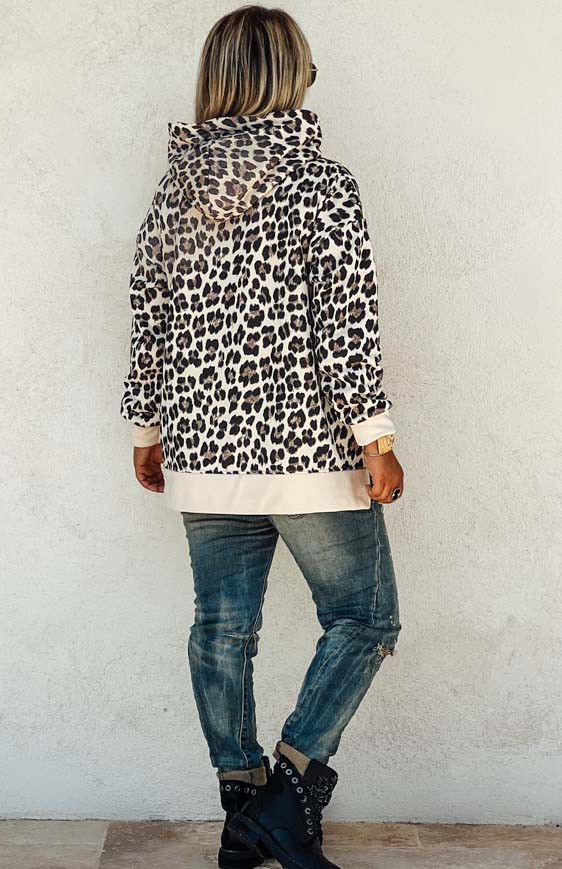 YOURi leopard sweatshirt