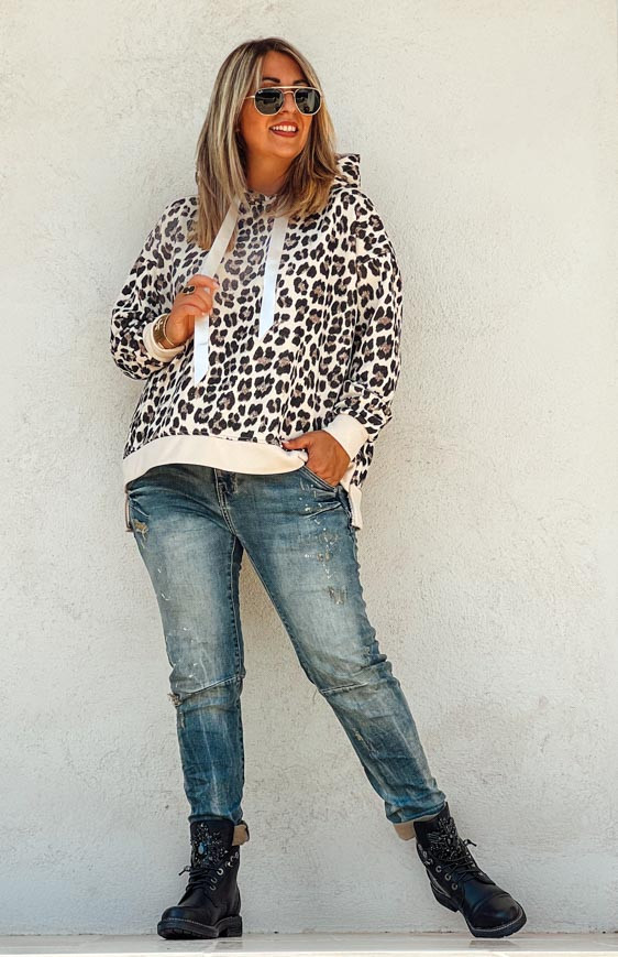 YOURi leopard sweatshirt