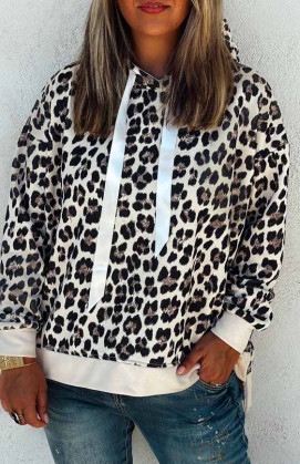 YOURi leopard sweatshirt