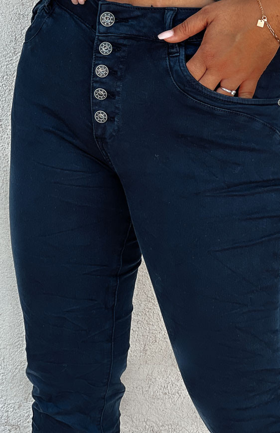 Pantalon ANDREA bleu foncé