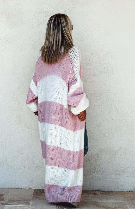 Light pink LAWRENCE cardigan