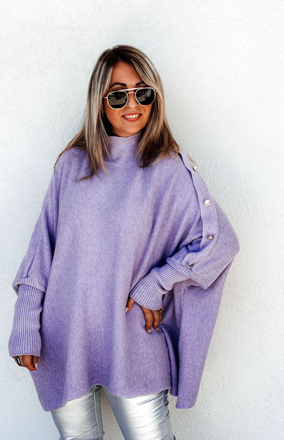 Lilac ROMEO long pullover