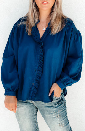 MARANZA dark blue shirt